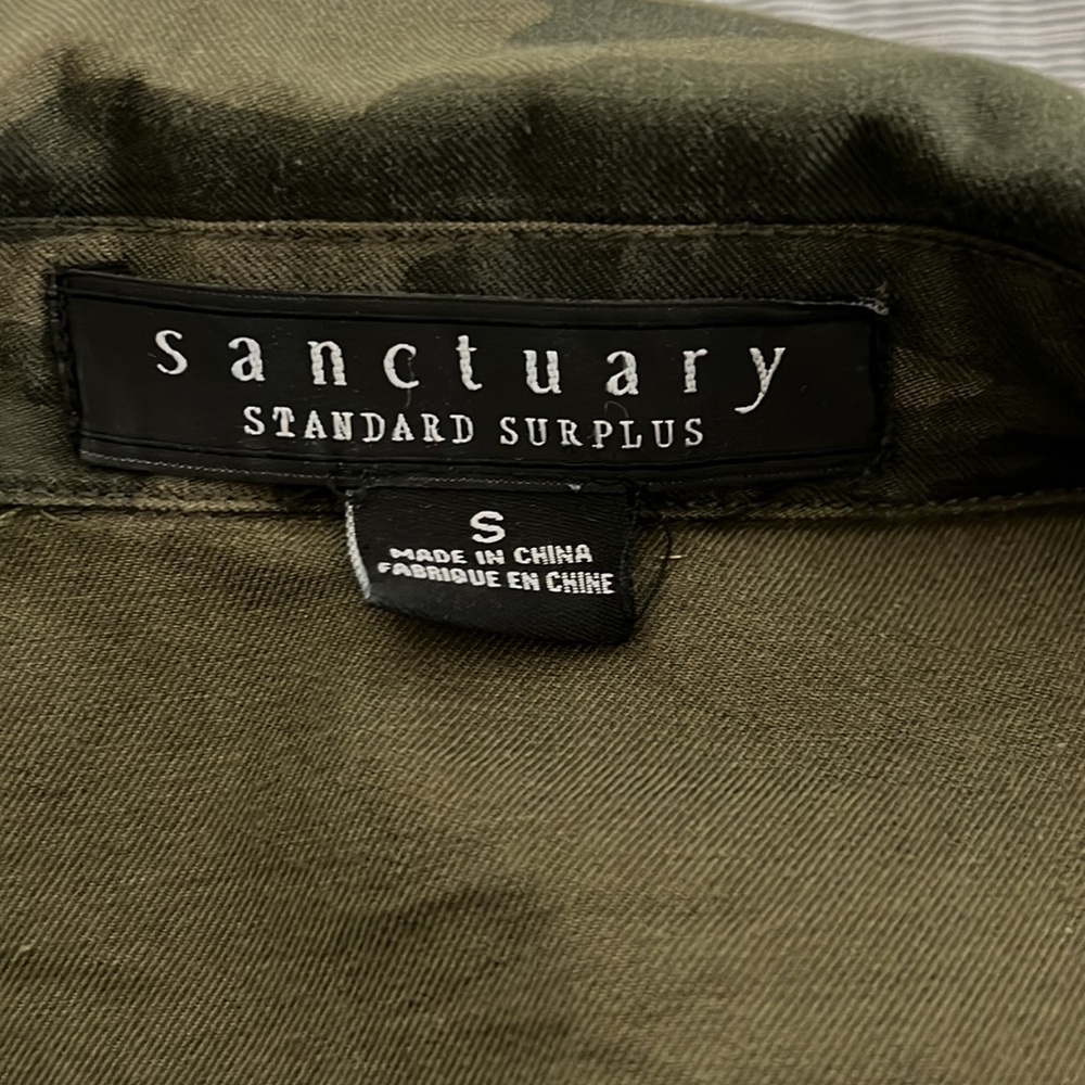 Sanctuary Camo Shacket small - Picture 5 of 6
